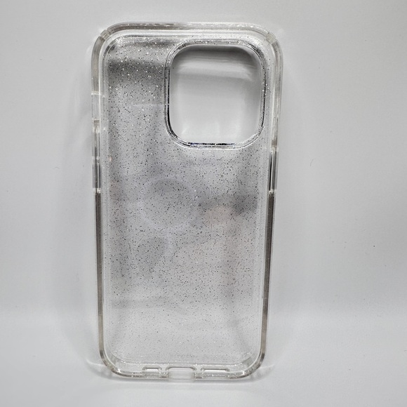IPhone 14 Pro Case - Clear Glitter - Picture 3 of 6